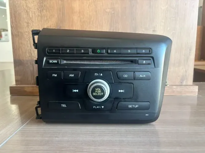 Som Original Honda Civic 2016/2017/2018 com CODE - Rádio CD AUX FM Original de Fábrica
