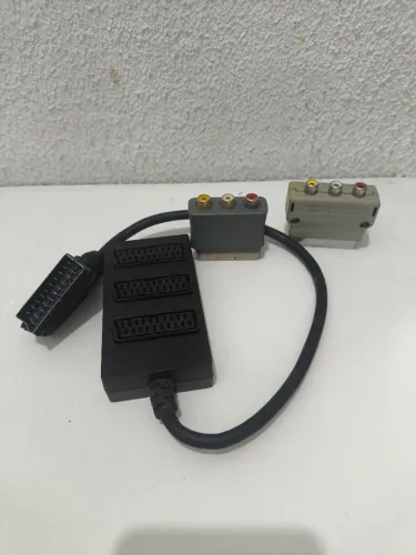 Kit divisor scart e adaptadores