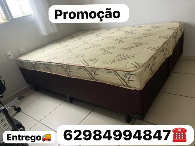Cama box casal