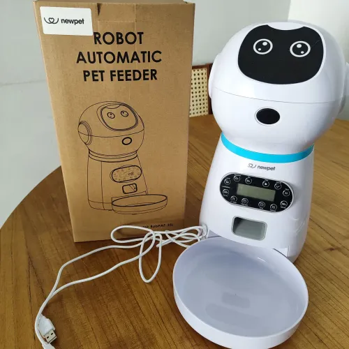Alimentador PET automático e programável