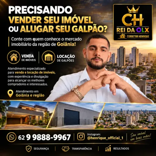 PRECISANDO VENDER SEU IMÓVEL OU ALUGAR SEU GALPÃO?