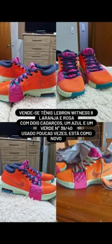 Tênis Nike Lebron Witiness 8 original