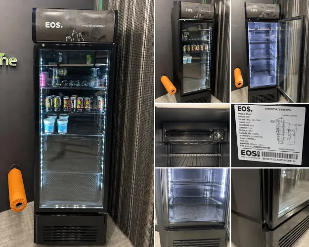 Refrigerador Expositor EOS 338L Frost Free - Porta de Vidro | 220