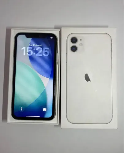 Iphone 11 branco perfeito 