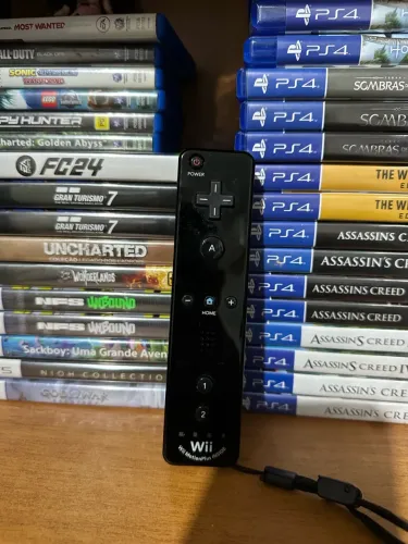 Controle Nintendo Wii preto