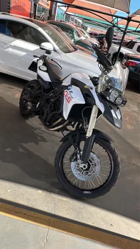 Moto F 800 GS 2013/2014 Branca perolizada