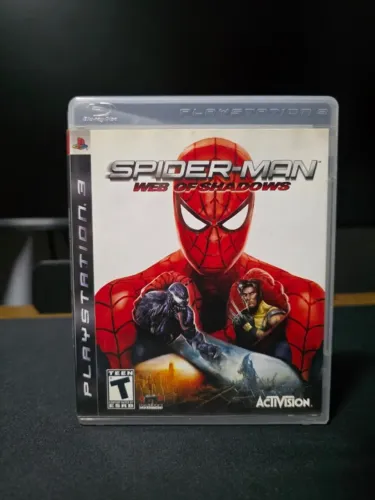 Spider Man Web Of Shadows Ps3 Original Seminovo Homem Aranha