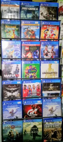 Jogos Playstation4 de 50 a 200