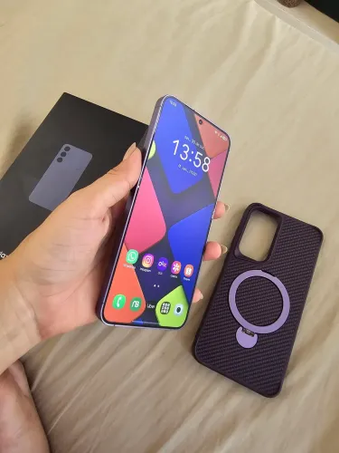 S24 Plus 512GB ROXO completo 