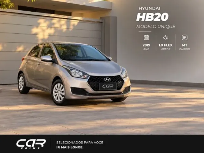 Hyundai HB20 Unique 1.0 Flex 12V Mec. 2019