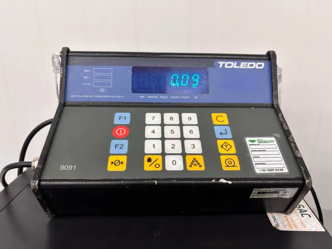 Balança Toledo 50kg serial