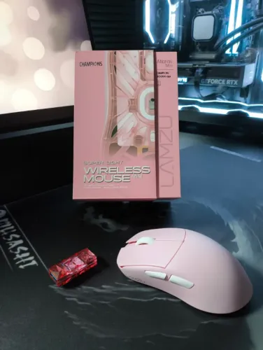 Mouse Lamzu Atlantis Mini Champion Rosa