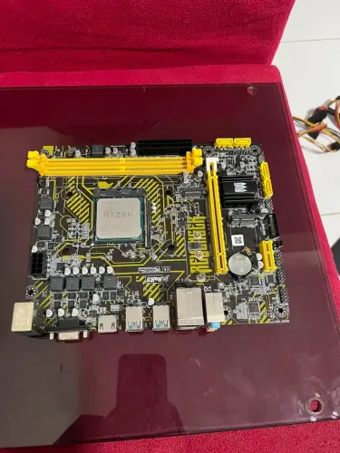 Ryzen 3 2200g + placa mae
