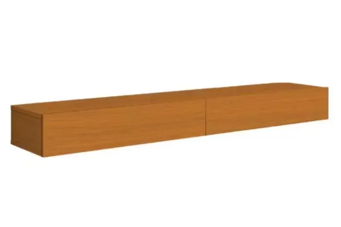 Rack suspenso para painel ou TV até 55" 2 portas basculantes