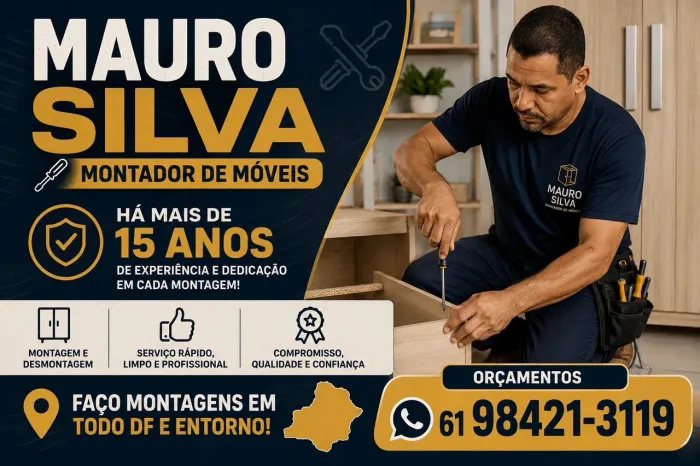 Montador de móveis em todo DF e entorno