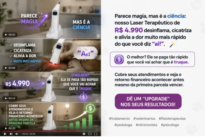 Laser terapêutico 