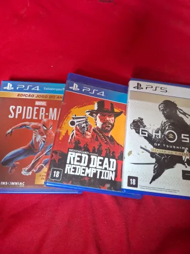 VENDO 3 JOGOS PS4 PS5