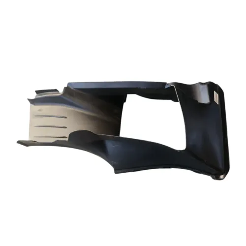 Defletor Duto Ar Esquerdo Porsche 718 Preto Preto Preto