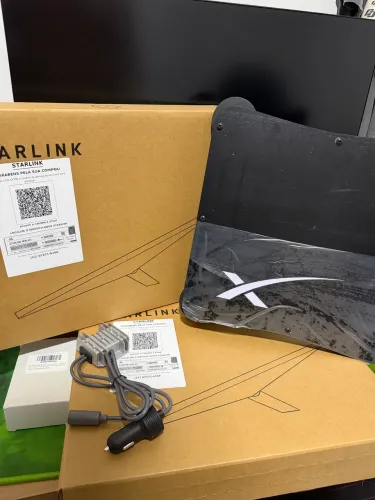 KIT STARLINK + CASE + INVERSOR COMPLETO