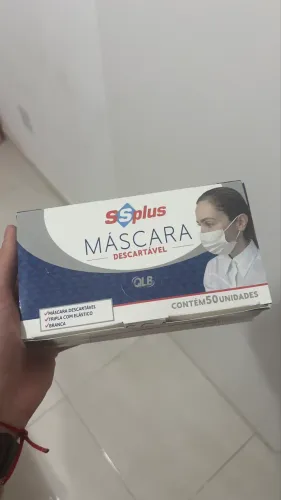 Máscaras descartáveis (Caixa 50 unidades)