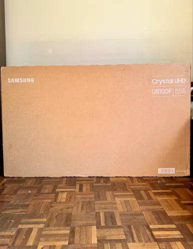 TV SAMSUNG 55 polegadas, Cristal Líquido, modelo U8100F, nova