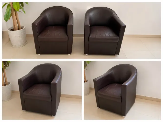 2 Poltronas por 220$ para Salão/Barbearia - Estrutura Excelente