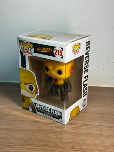 Funko Pop! Reverse Flash #215 - Original com Caixa