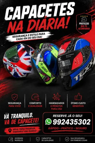 Capacetes diária