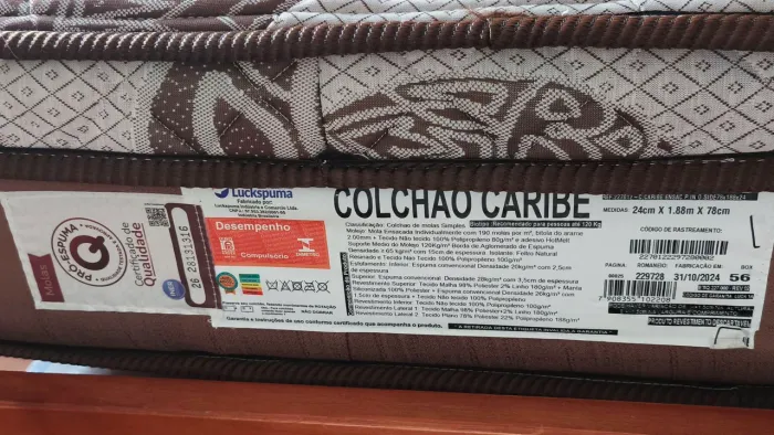 Colchão solteiro molas ensacadas 