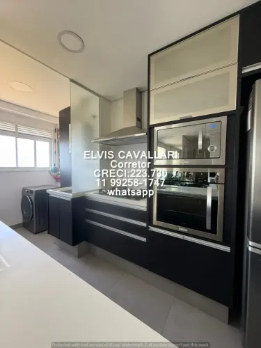 Locação Apartamento 2 quartos sendo 1 suite totalmente mobiliado e decoração extrema