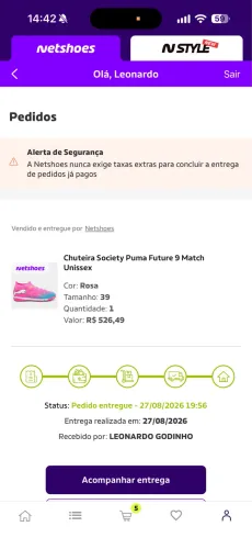 Vendo chuteira puma zera