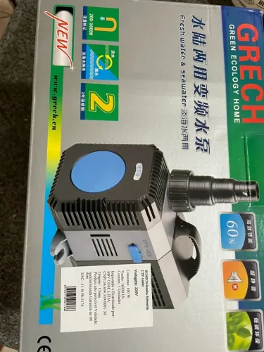 BOMBA 16.000 Lts + Sistema filtros/caixas/peixes