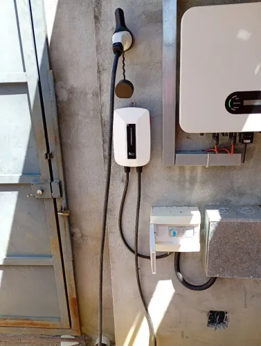 Wallbox mais caixa elétrica completa