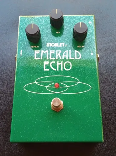 PEDAL MORLEY USA EMERALD ECHO DELAY ANALÓGICO RARO - ACEITO TROCAS INTERESSANTES