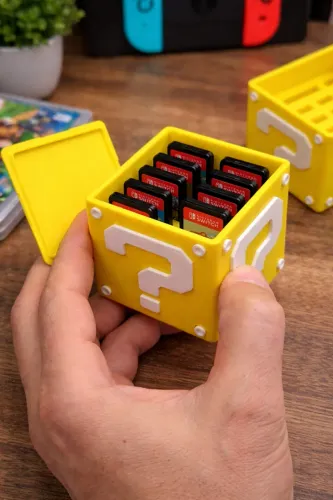 Cubo Mario para cartão de memoria para nintendo switch