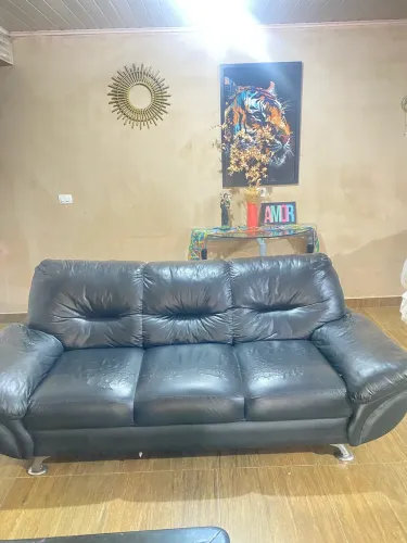 Sofa de couro