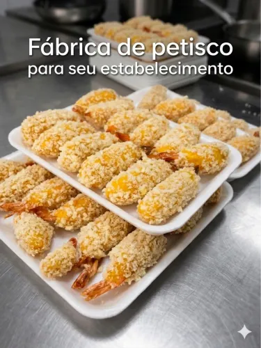 Petiscos congelados para seu estabelecimento