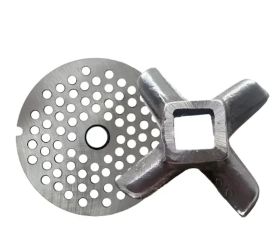 Disco Cruzeta Moedor Carne Boca 22 Aço Conjunto 127/220v