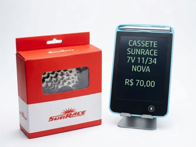 Cassete Sunrace 7V 11/34 Novo