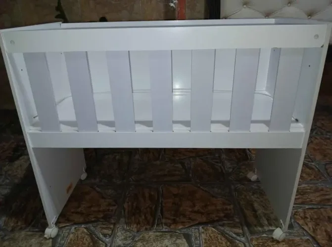 Mini Berço com Rodinhas