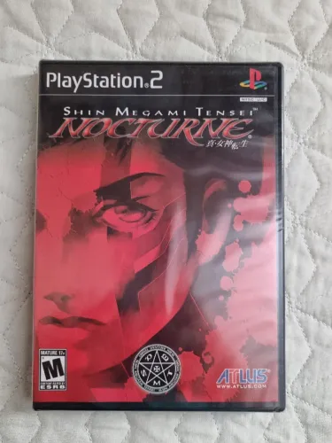 Shin Megami Tensei Nocturne PS2 Novo Lacrado