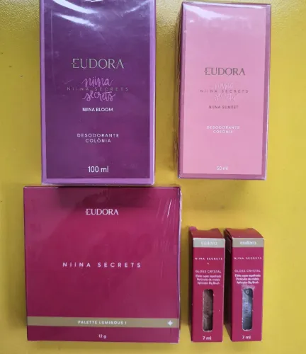 Kit Niina Secrets 5 itens ! Perfeito para o dia dos namorados 