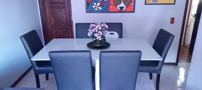 Mesa e 6 cadeiras