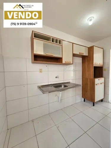 Oportunidade! Apartamento 2/4 com armário no Condomínio Viva Sim, bairro Sim
