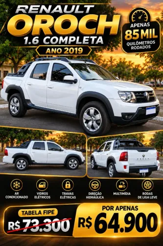 Renault Duster Oroch Exp. 1.6 Hi-flex 16V Mec. 2019