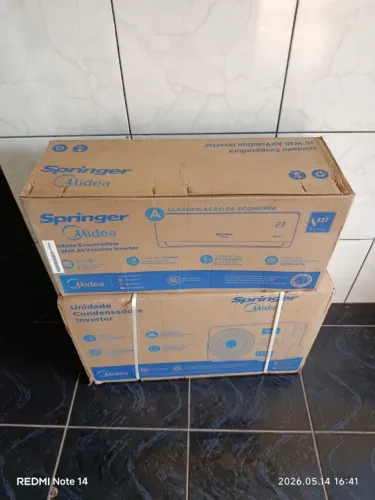 ? AR CONDICIONADO SPRINGER MIDEA INVERTER 9.000 BTUs ?