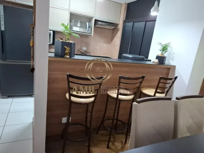 JM Apartamento, 3 dormitórios sendo uma suíte, sacada, 88m², Edifício Torres do Parque, Ja