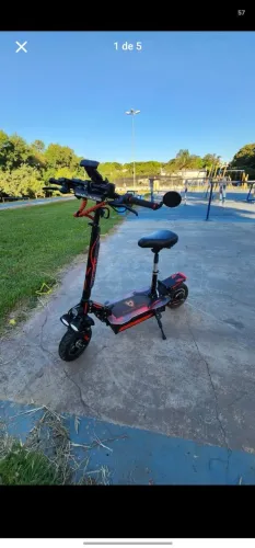 Patinete Elétrico Baoshima 1200W 48V - 60km/h - auton 60km