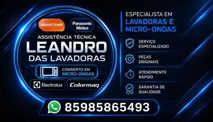 Assistência técnica Leandro das lavadoras