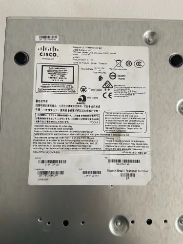 Roteador Cisco ISR 1100 Series 